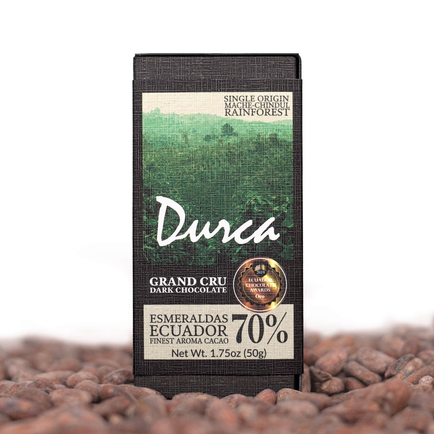 Durca Chocolate - premium ecuadorian dark chocolate from fine aroma cacao, best flavors and healthy chocolate